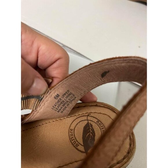 Nurture camel leather sandals size 6 - Picture 6 of 6